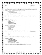 English worksheet: Gilda Joyce Chapter 11 and 12