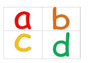 English worksheet: satpin beginning phonics first words plus number, alphabet and colour flash cards