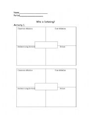 English worksheet: Authors Purpose