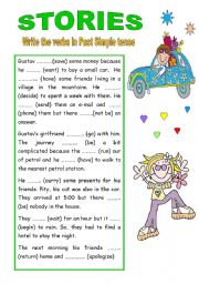 English Worksheet: STORIES