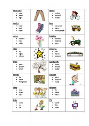 English Worksheet: Taboo 7 (7/8)