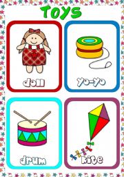 Toys - flashcards (2)