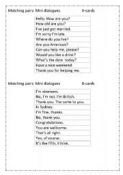 English Worksheet: Greeting and wh-questions