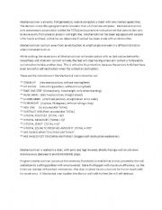 English Worksheet: Mechanical Man Exercise