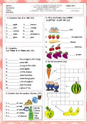 6th grade 1st term second exam 