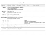 English worksheet: Lesson Plan for giving directions