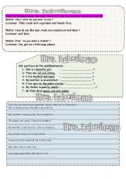 English Worksheet: Making reguests and invitations