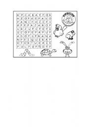 English Worksheet: animals