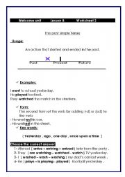 English Worksheet: PAST SIMPLE