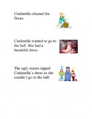 English Worksheet: story sequencing