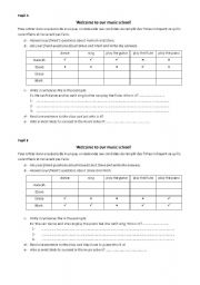English worksheet: CAN / CANT pair work