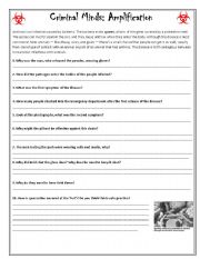 English Worksheet: Anthrax (Criminal Minds)