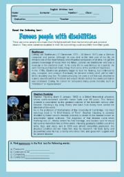 test - famous people with disabilities