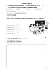 English worksheet: GRAMMAR