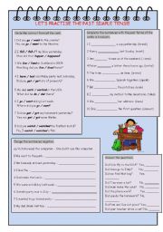 English Worksheet: Lets Practise the Past Simple Tense!