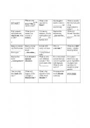 English worksheet: Vocabulary practise - puzzle on environment