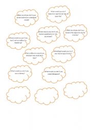 English Worksheet: Second conditional speaking