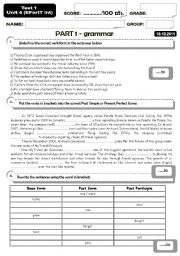 English Worksheet: Tourism industry - specific language test (4 pages)