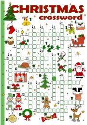 Christmas crossword