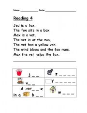 Phonics Reading 4