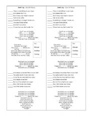 Patience - Guns N´ Roses - ESL worksheet by Flavia Terhaag