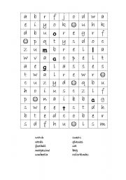 English Worksheet: playground, hobbies