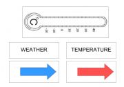 English worksheet: Make a Weather Chart