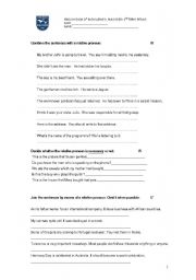 English worksheet: 1st Bach 2nd Term EXAM