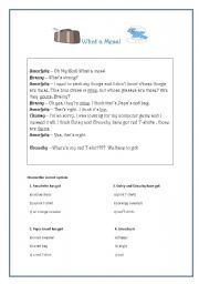 English Worksheet: The Smurfs - Possessive Pronouns