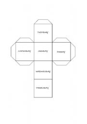 English worksheet: DICES