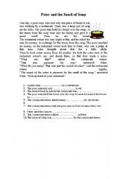 English Worksheet: GAP FILLING