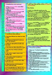 English Worksheet: Past simple or present perfect (+key)