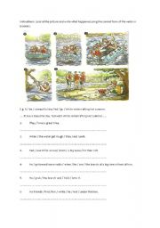 English Worksheet: Past simple & Past continuous