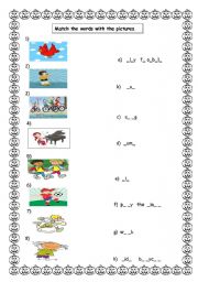 English worksheet: verbs