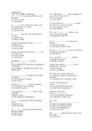 English Worksheet: test 
