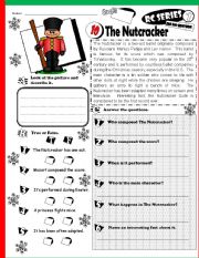 English Worksheet: RC Series_HO HO Edition 10 The Nutcracker (Fully Editable + Key)