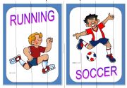 English Worksheet: SPORTS PUZZLE