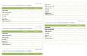 English Worksheet: Interview time-Can and Cant