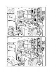 English Worksheet: Kitchen