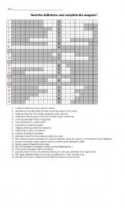 crime crossword