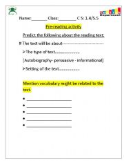 English worksheet: worksheet  related to reading text about mummification