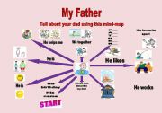 English Worksheet: My Father