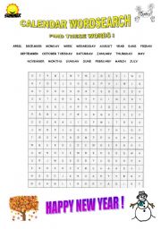 CALENDAR CROSSWORDS