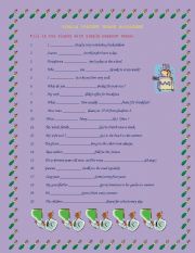 SIMPLE PRESENT TENSE