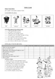 English Worksheet: Video class: Despicable Me