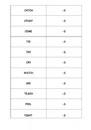 English Worksheet: present simple