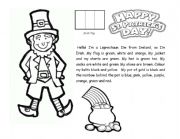 St.Patricks reading worksheet