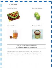 English worksheet: QUantifiers