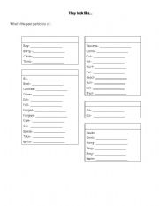 English Worksheet: Irregular verbs and their past participle