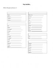 English worksheet: Irregular verbs and their past participle